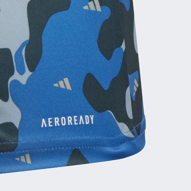 Train Essentials Seasonal AEROREADY Allover Print Regular-Fit T-Shirt