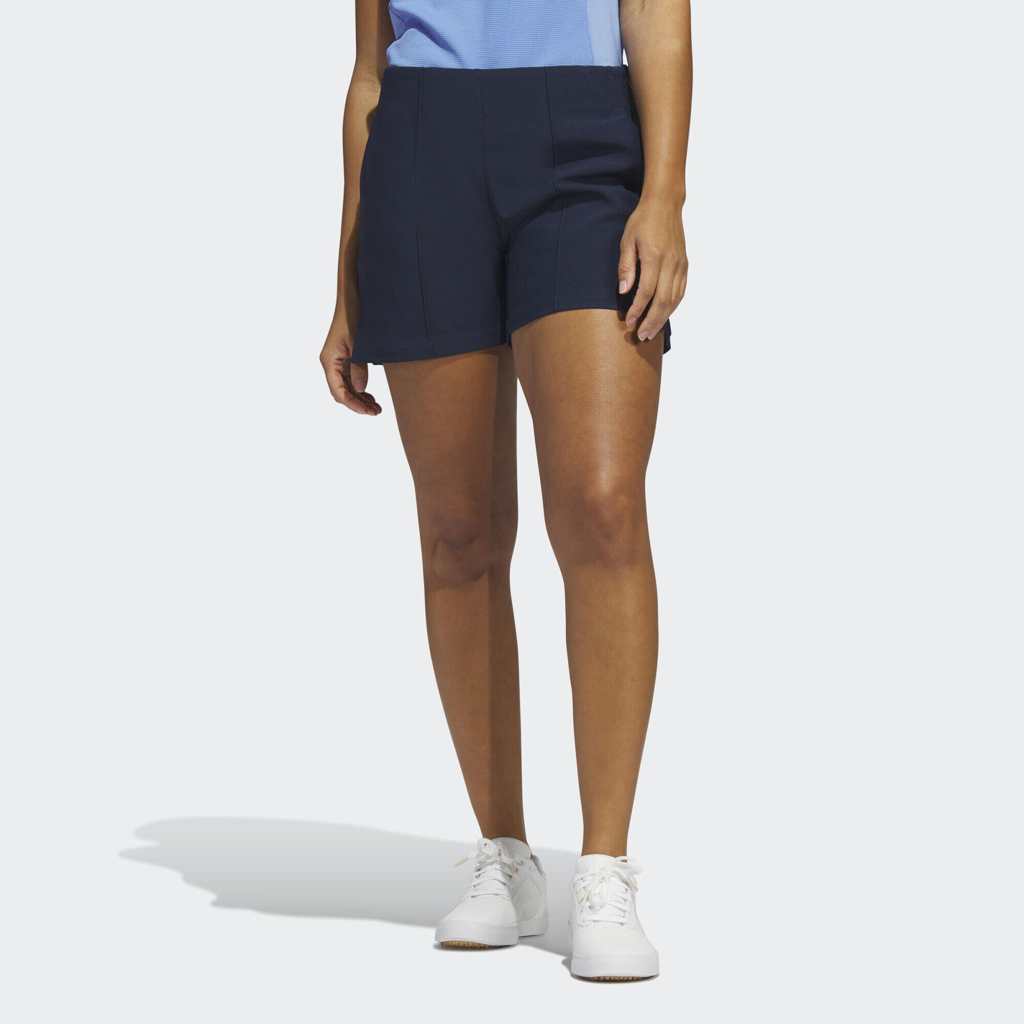 ADIDAS Pintuck 5-Inch Pull-On Golf Shorts