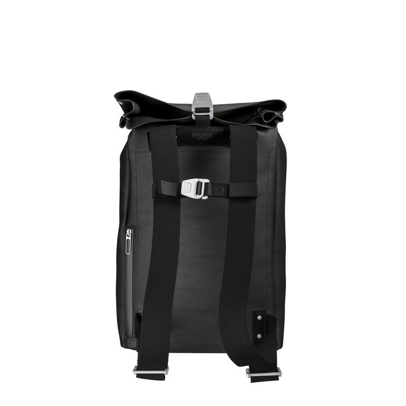 Mochila Pickwick de lona de algodón - Total Black