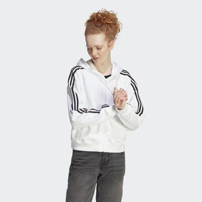 Essentials 3-stripes french terry bomber ritshoodie