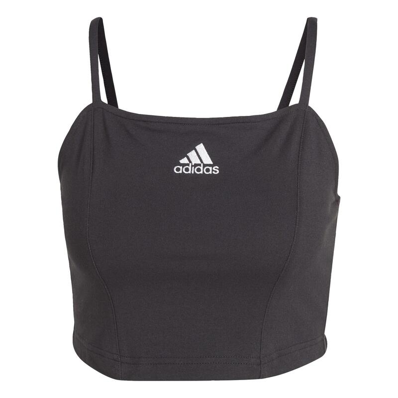 Débardeur d'inspiration corset avec imprimé adidas intégral