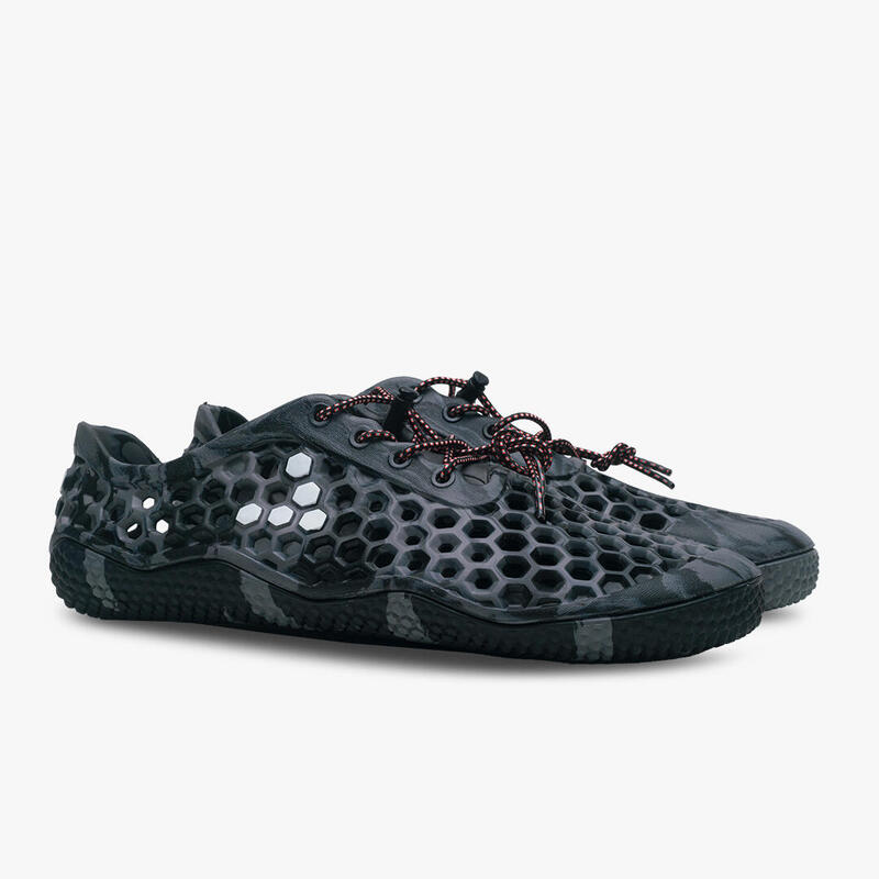 Vivobarefoot Ultra III BLOOM - Barefoot Schoenen - Dames - Obsidian/Grey