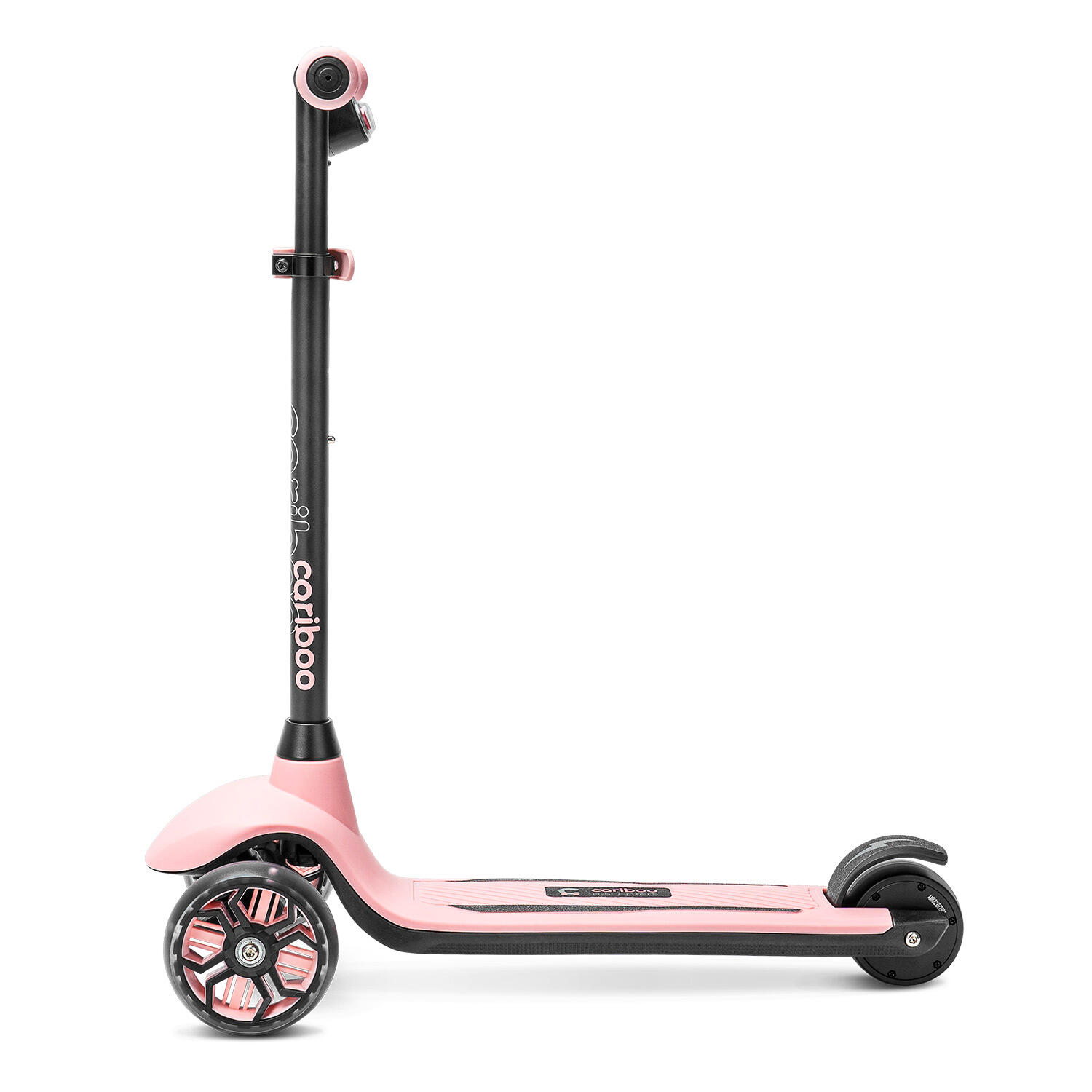 Cariboo Easy Go patinete eléctrico de tres ruedas para niños, rosa 3/7