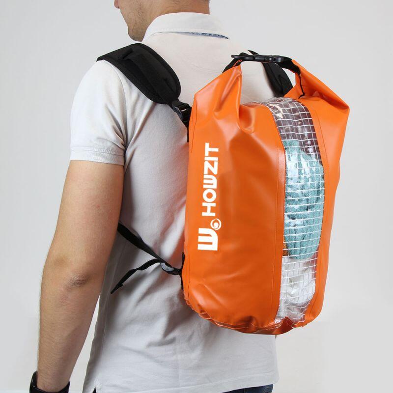 Ryde - Sac A Dos Étanche - 15 Litres - Sac Étanche - Jaune - 15 L - Decathlon