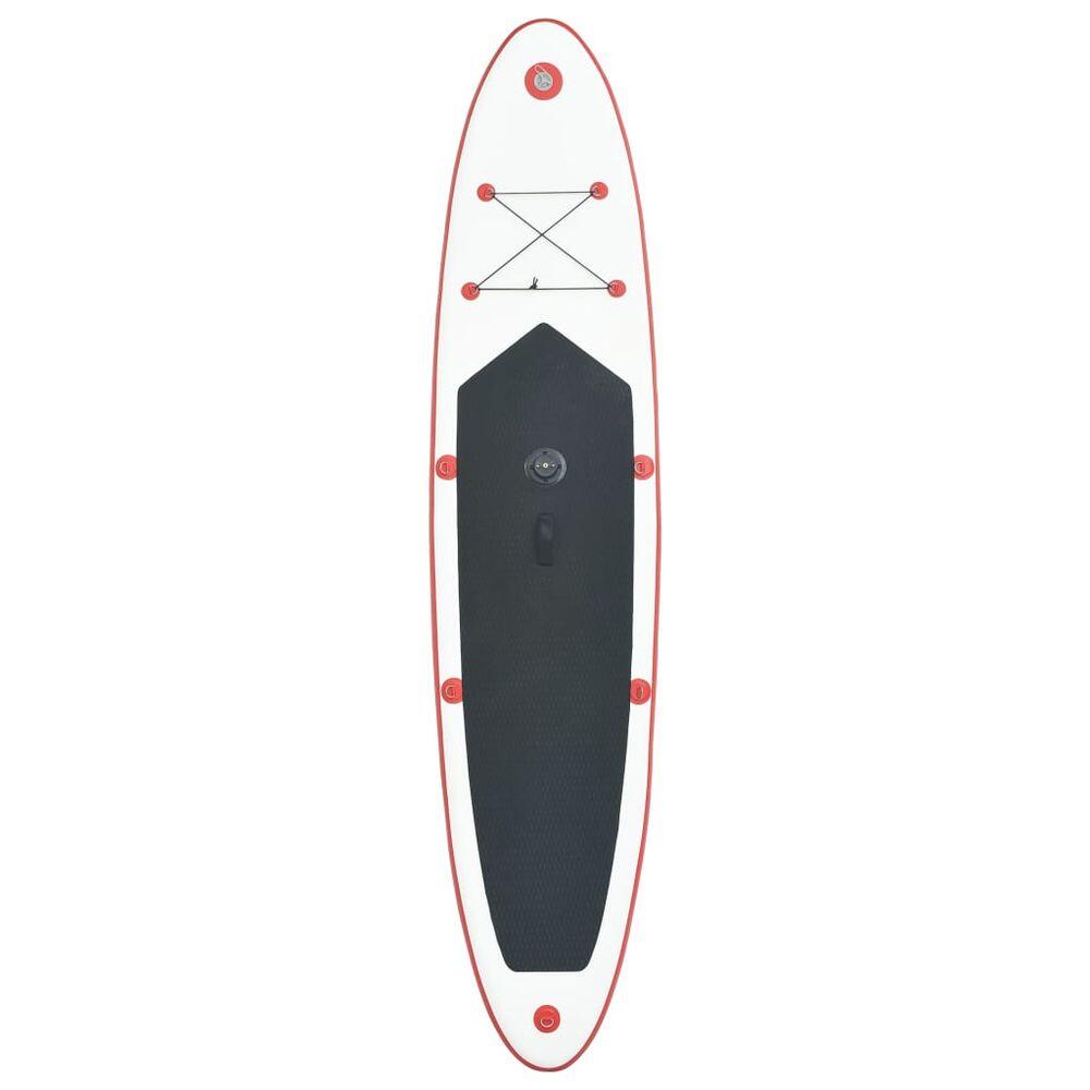 VidaXL paddle surf hinchable con vela azul y blanco 6/7