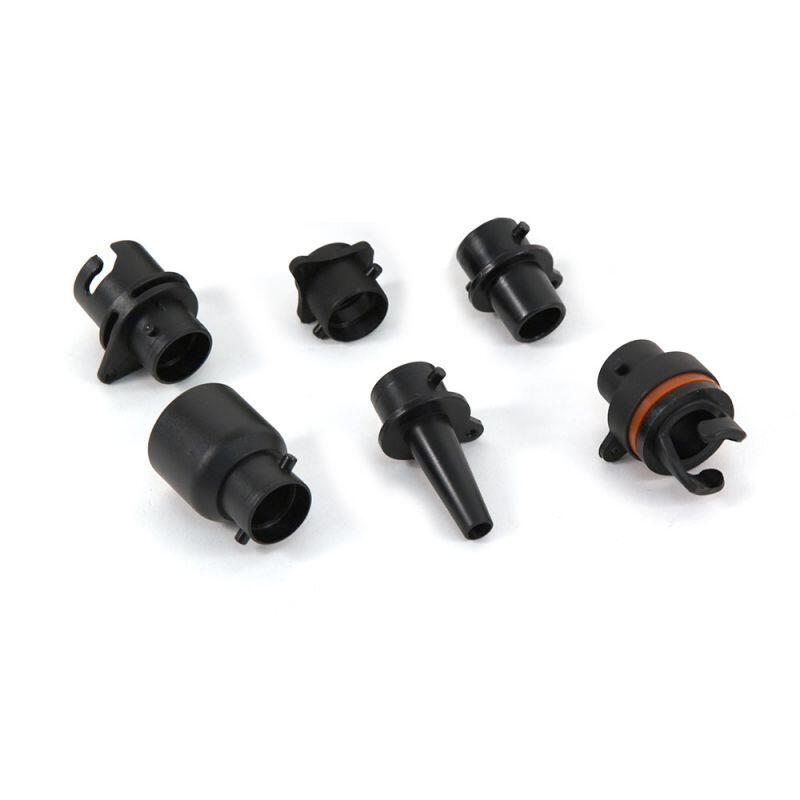 Ryde - Embouts Universels Pour Pompe Lot De 6 - Pompe À Main - Noir - Taille Unique - Decathlon