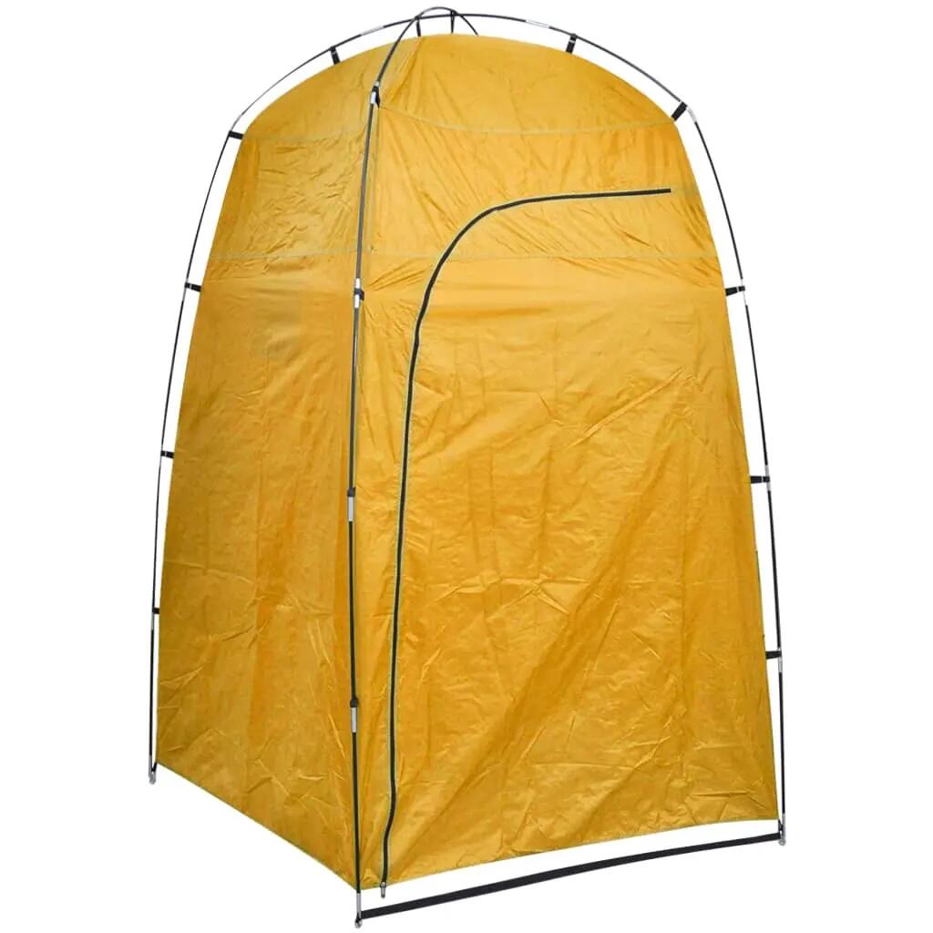 Tenda de WC para duche ou mudança de roupa amarelo 3/5