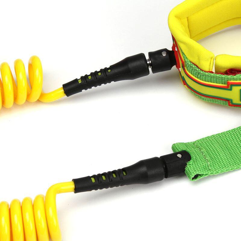 LEASH DE SUP COIL 9' - HOWZIT - SPECIAL EDITION RASTA