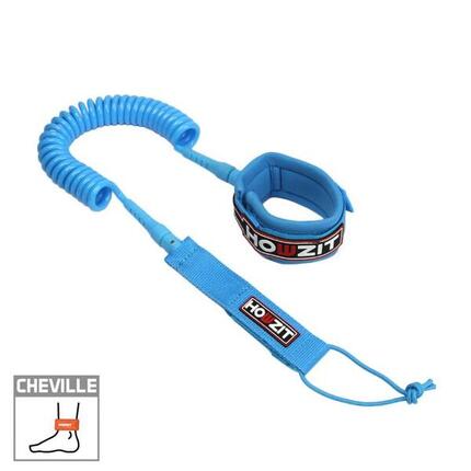 LEASH DE SUP COIL 9' - HOWZIT - BLEU -