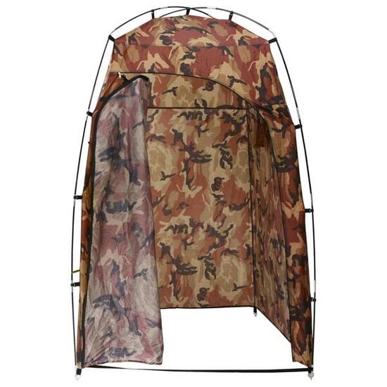 VidaXL Tente douche et cabine d'essayage camouflage 130 x 130 x 210 cm