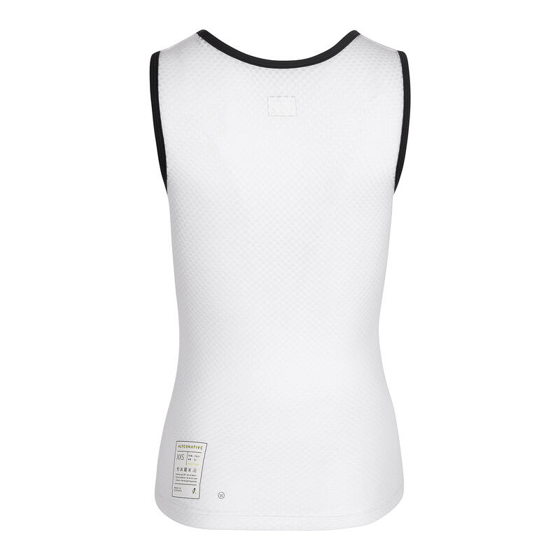 Base layer Alternative senza maniche bianco de donna