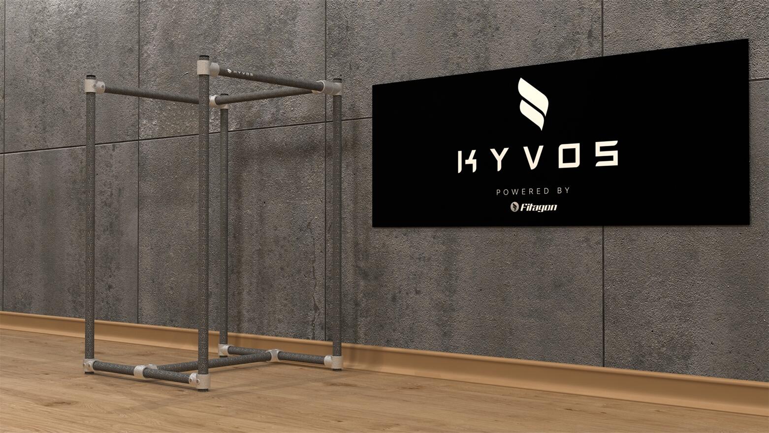 Fitagon Kyvos Training Station Roman Chair Brown/Grey 6/7