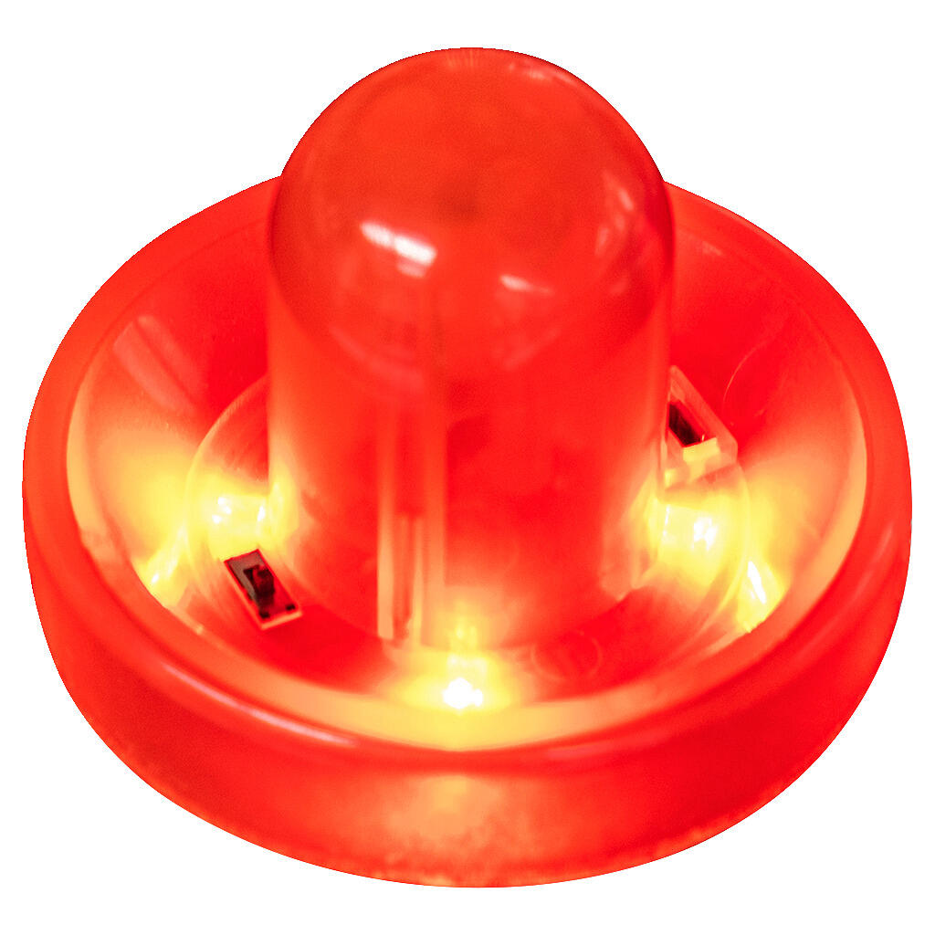Poussoir de air hockey LED Rouge Unisexe 2/2