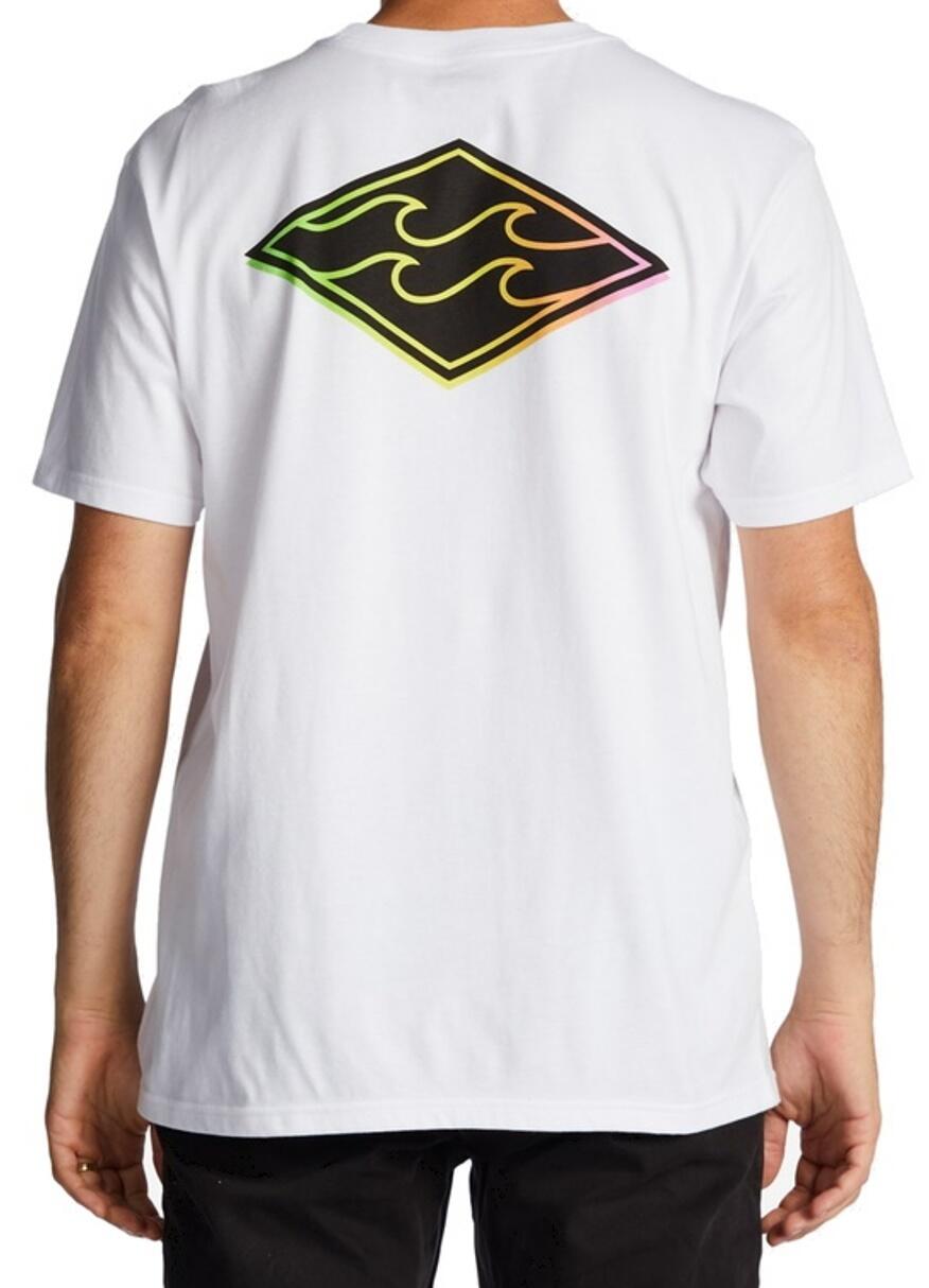BILLABONG Billabong T-Shirt Crayon Wave weiß 2/2