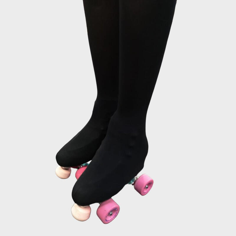 Medias de Patinaje artístico Primavera Cubrepatines Caramelo 2/6