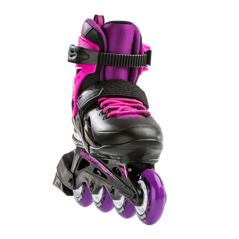 Patines en línea Rollerblade Fury G Negro/Rosa