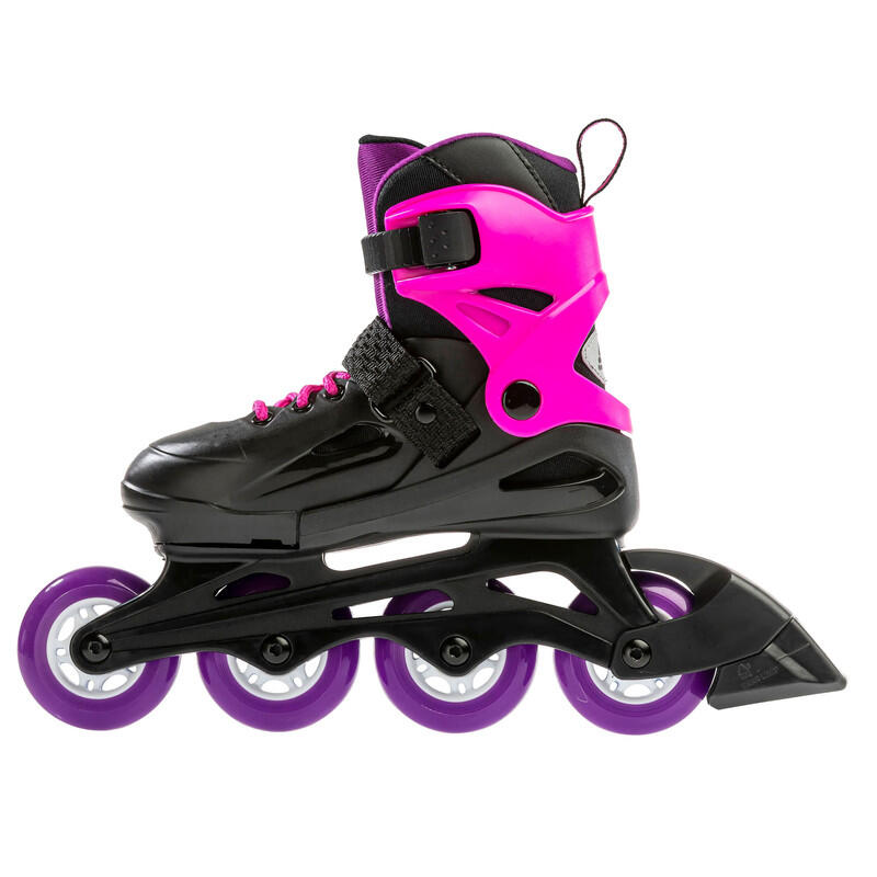 Patines en línea Rollerblade Fury G Negro/Rosa