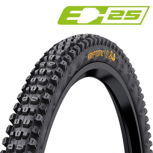 Kryptotal-F Downhill TL-Ready E-25 Falt Supersoft zwart / black skin - 60-584