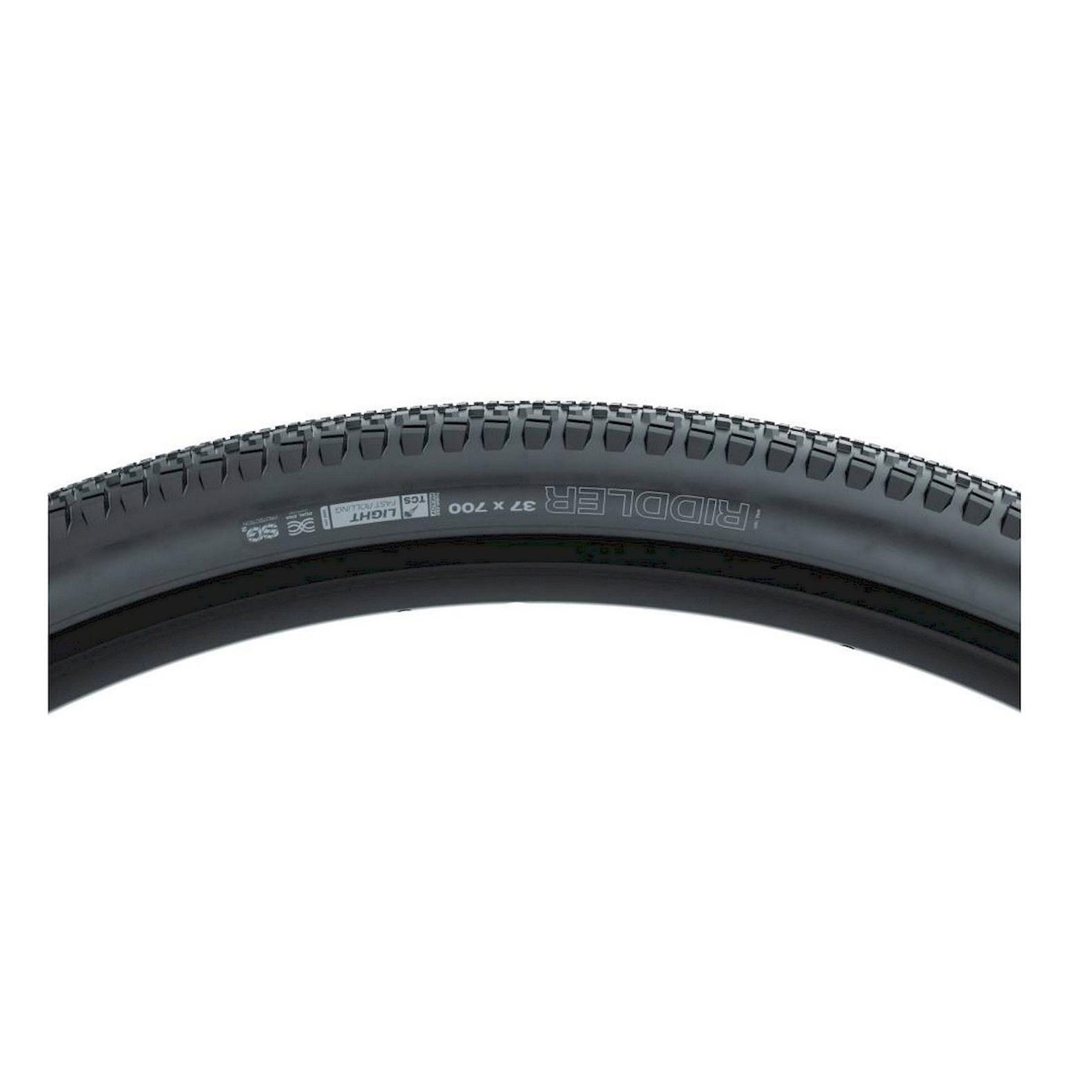 Cubierta Tubeless Ready Aro Plegable 700x37C/ETRTO 37-622 TPI 120 WTB Riddler 2/4