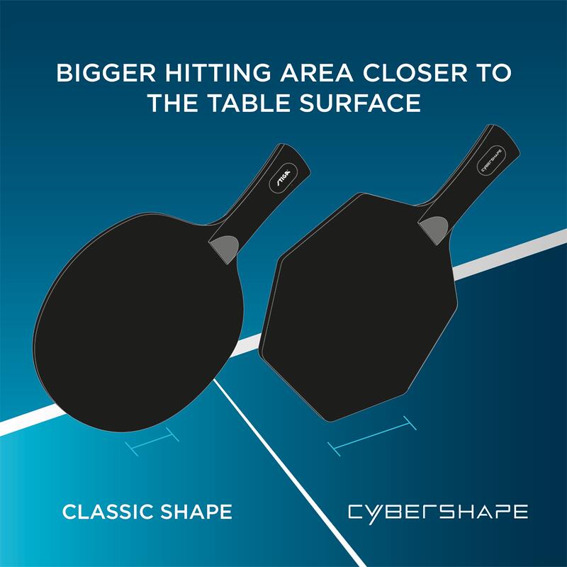 BOIS DE TENNIS DE TABLE Cybershape Carbon - Classic