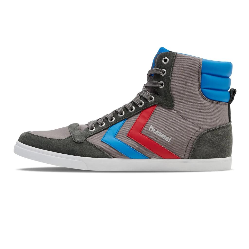 GREY / RED