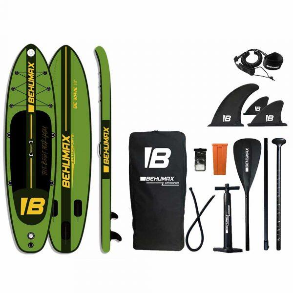 BEHUMAX Tabla paddle surf hinchable BEHUMAX Be Wave Mediterranean 10"