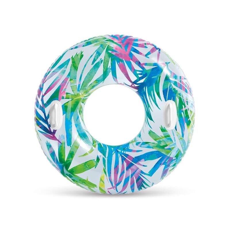 Lush Tropical Swim Ring 38“ - Random color