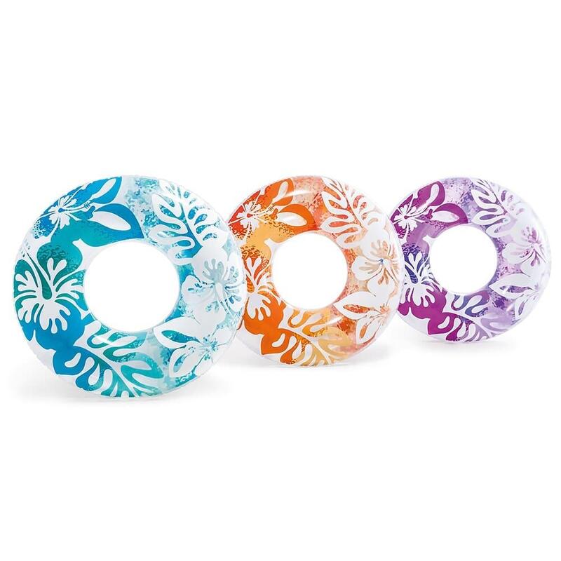 Clear Color Kids Swim Ring 36" - Random color