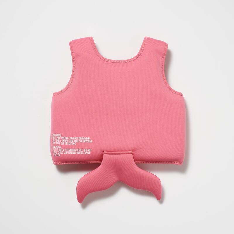 Rose Ocean Treasure Swim Vest - Pink