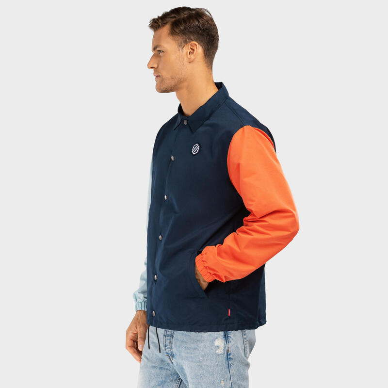 Herren Surf coach-jacke für Cloud 9 SIROKO Marineblau