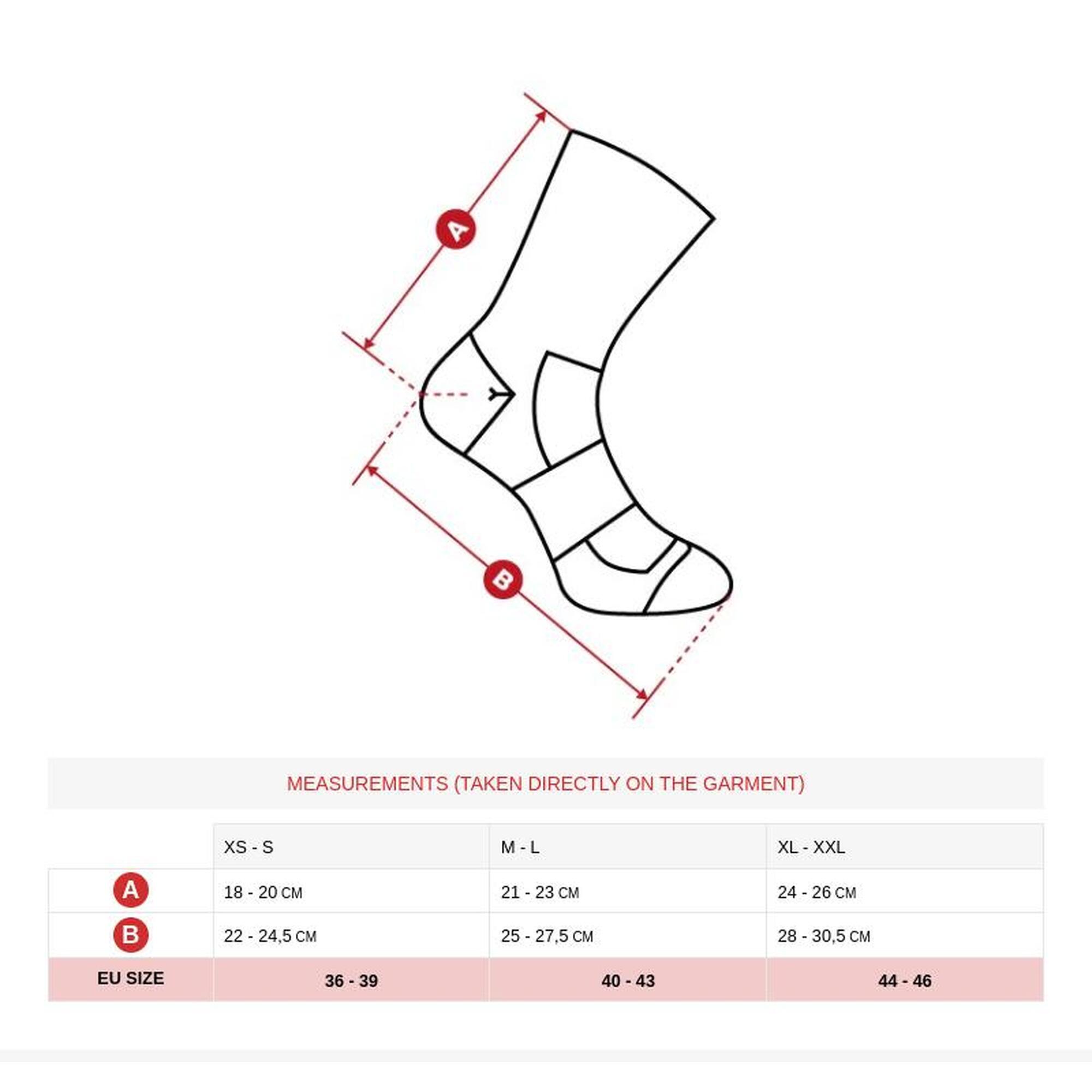 Chaussettes gravel homme Homme et Femme GS1 Dual Kaki