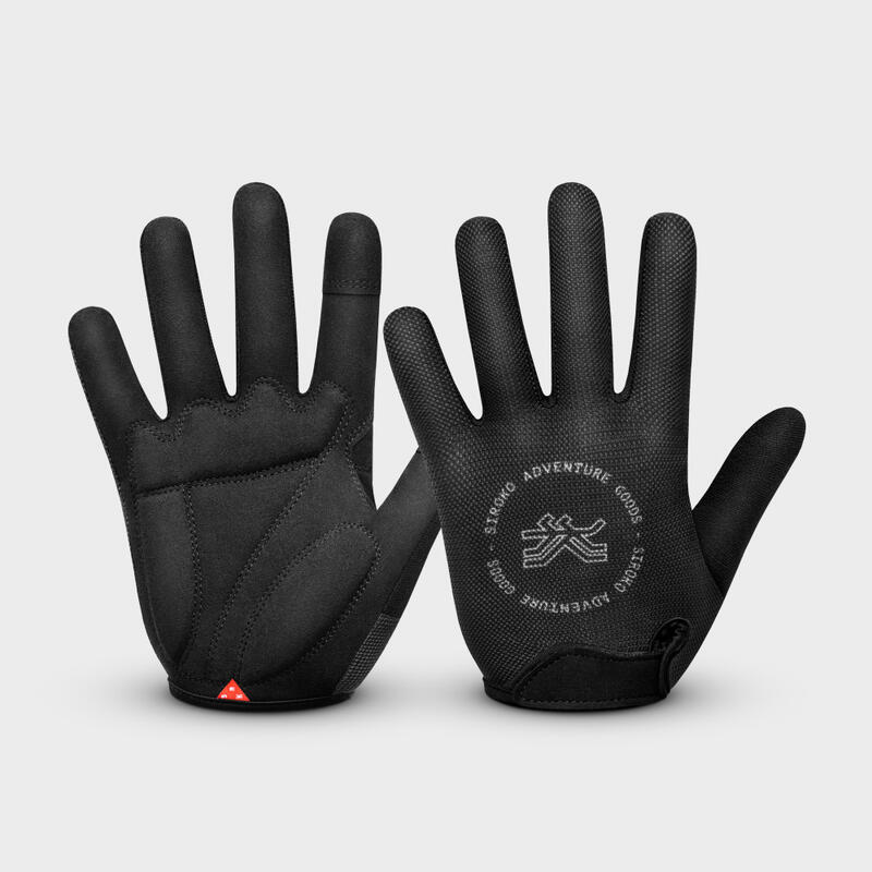 Gants gravel Homme et Femme Frontier Noir