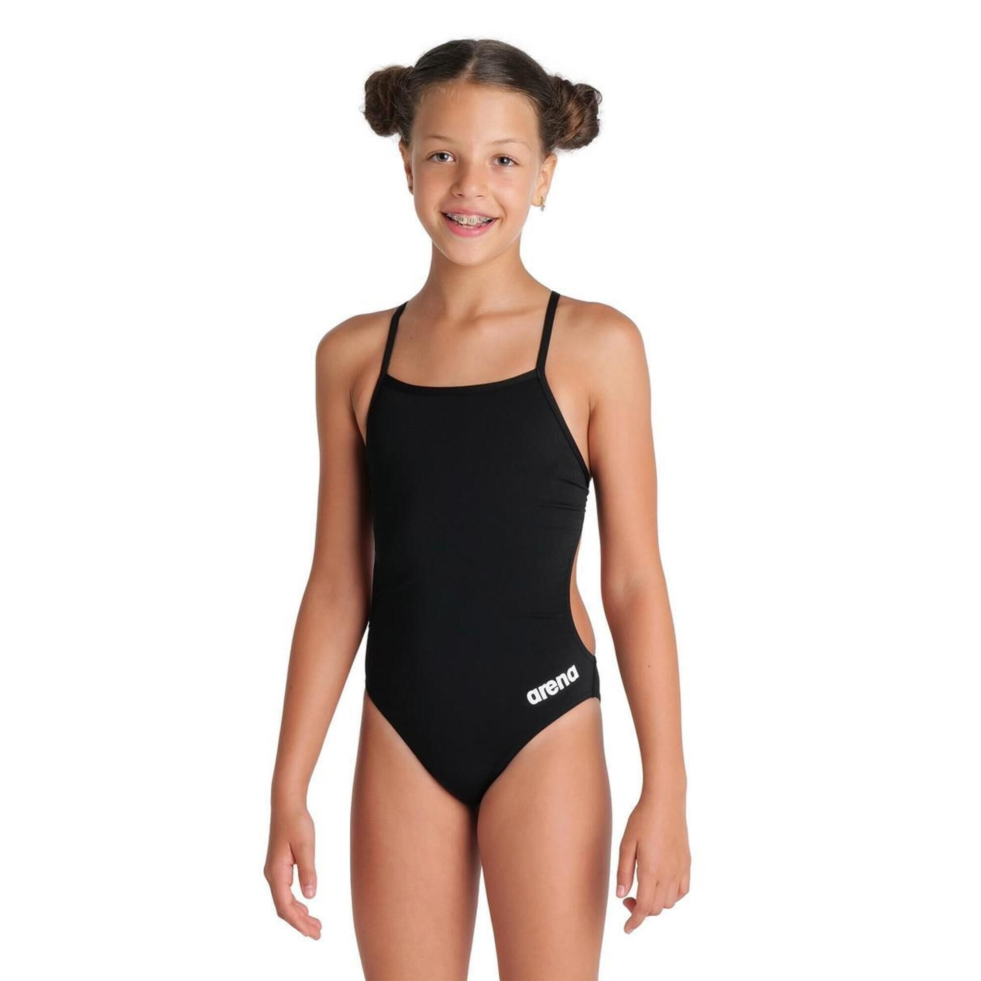 ARENA Arena Girl's Team Challenge Back Solid Swimsuit