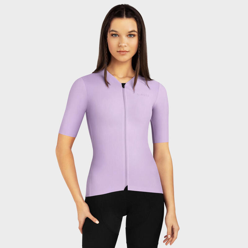 Maillot ultraléger Cyclisme SIROKO SRX PRO Nébula Mauve Femme