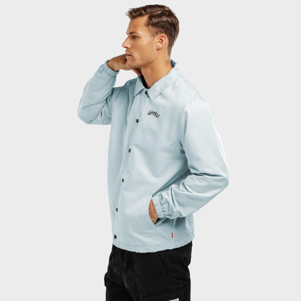 Men's Surf Puerto Plata light blue coach jacket