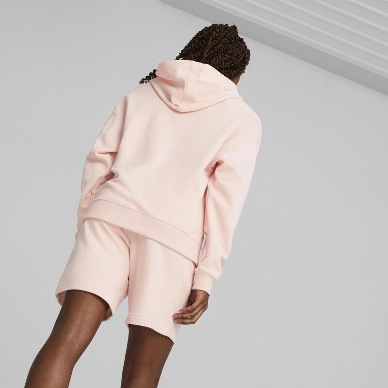 Melegítő Puma Loungewear Short Suit, Rózsaszín, Nők