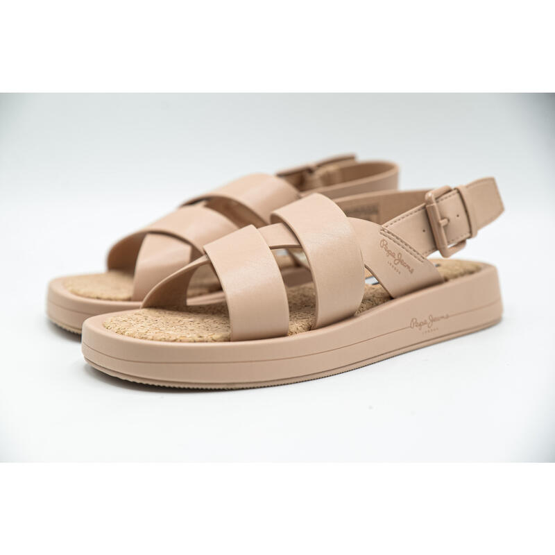 Chinelos Pepe Jeans Summer Block, Bege, Mulheres