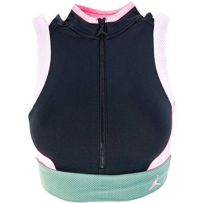 Camiseta Nike Jordan Heatwave Crop Top, Multicolor, Mujer