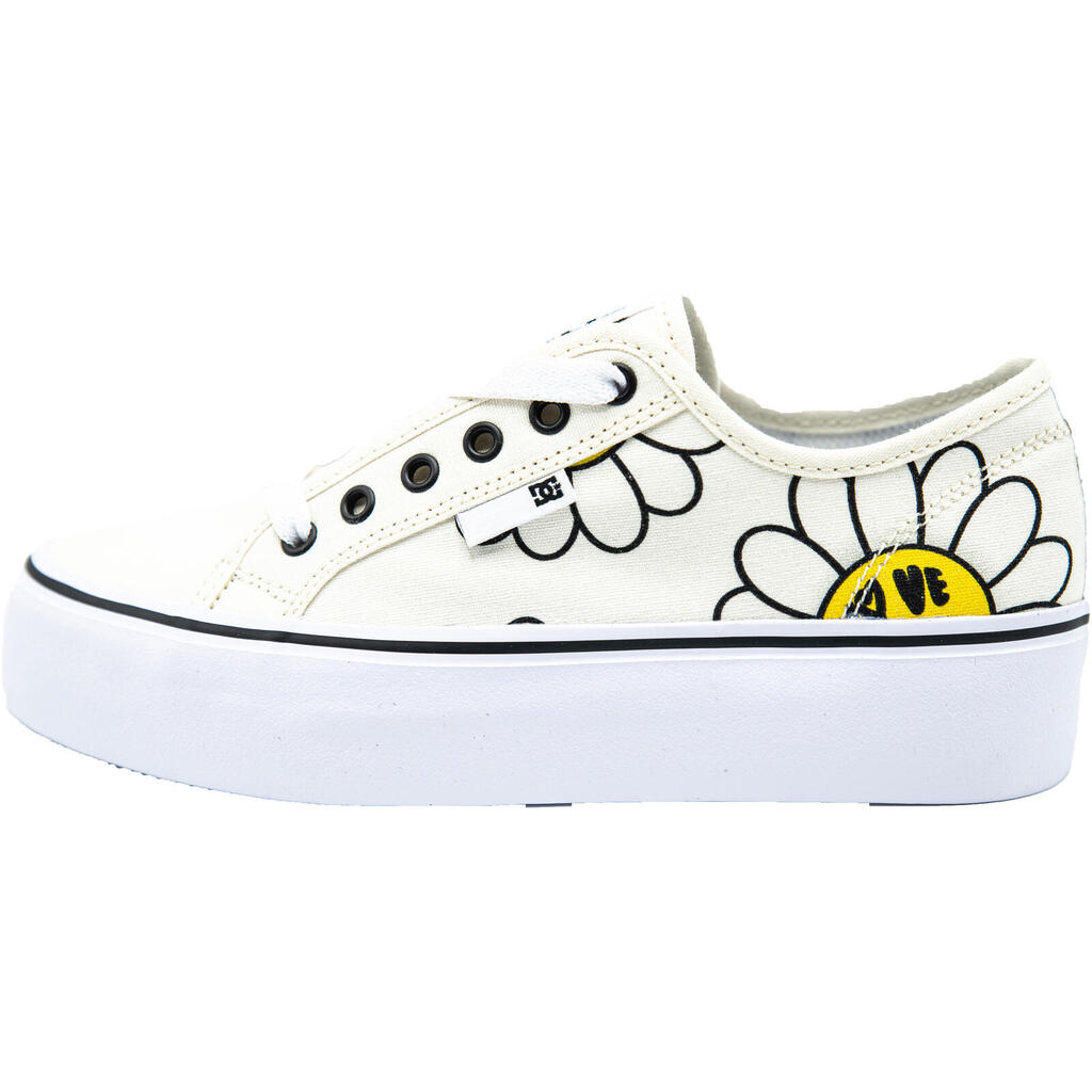 Sneakers DC Shoes Manual Platform, White, Women