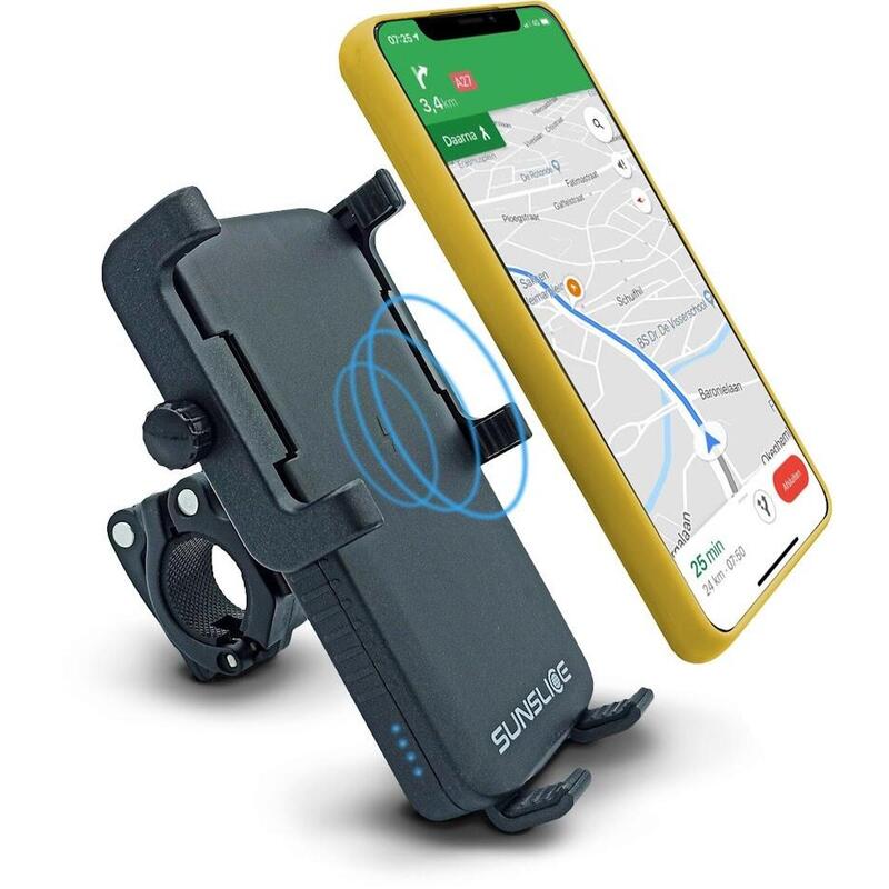 Suporte de smartphone Cyclotron com carregador integrado para bicicleta