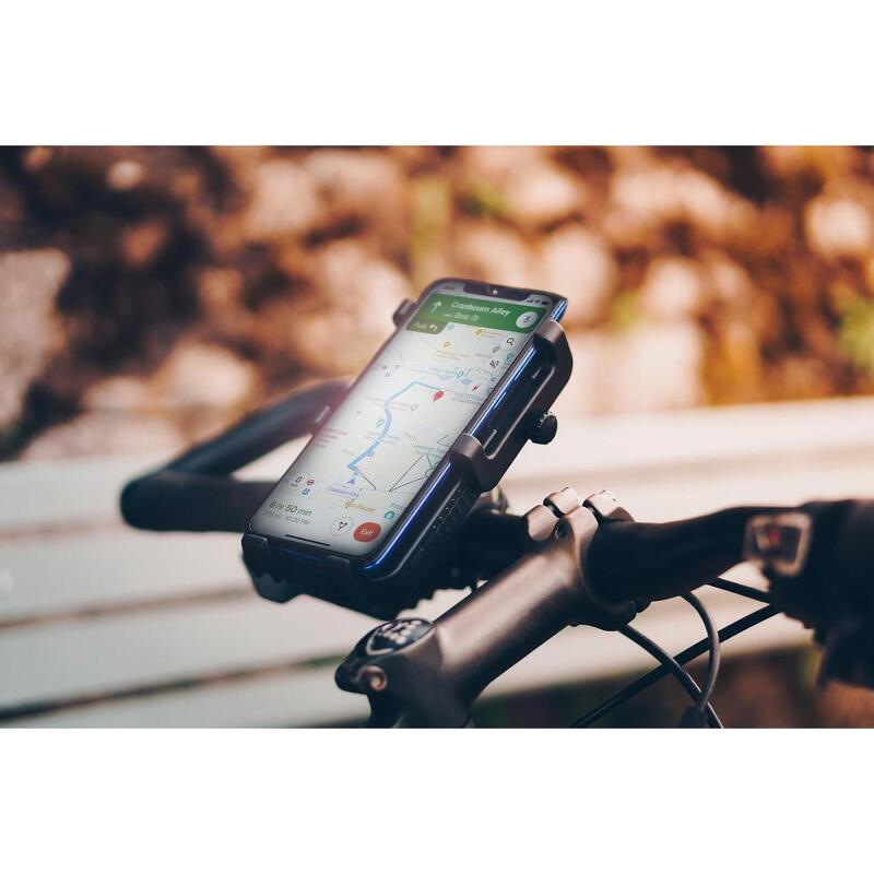 Suporte de smartphone Cyclotron com carregador integrado para bicicleta