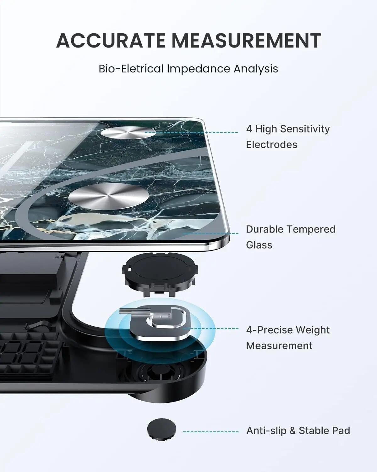 Aangesloten bluetooth weegschaal 5/5