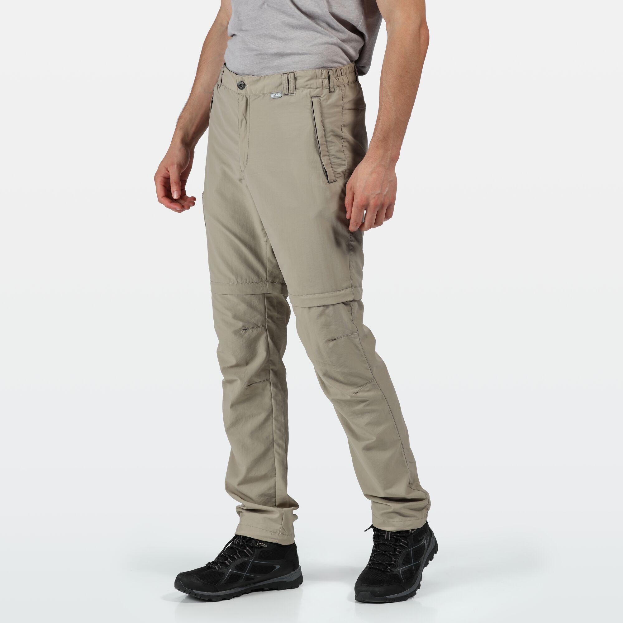 Leesville Zip-Off II Men's Walking Trousers - Parchment 5/5