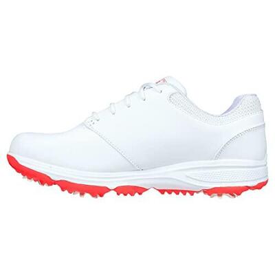 Scarpe da golf da donna Skechers Golf Jasmine bianco/rosa 37 EU