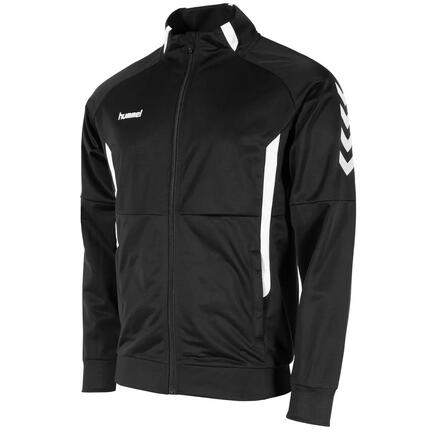 Veste - sport - hommes - zippée - noir/orange