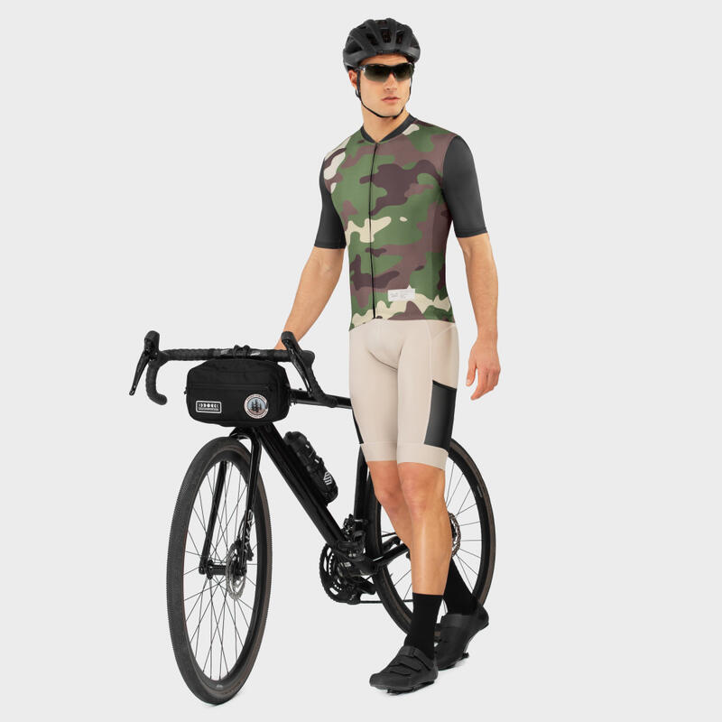 Maglia Ciclismo SIROKO GM2 Verdant Nero Uomo