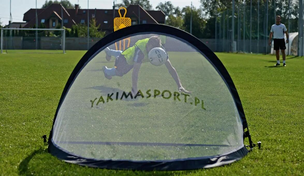 Bramka przenośna POP-UP 1,2x0,8 m (2 sztuki + torba) 120x80cm 2/7