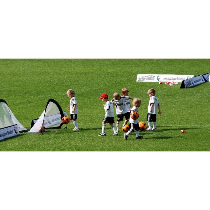 Bramka przenośna POP-UP 1,2m x 0,8 m (2 sztuki + torba) 120x80cm