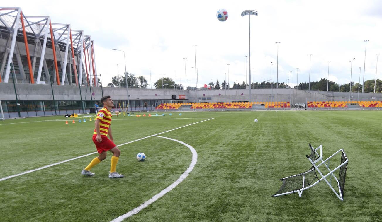 Soccer wave, rebounder, ścianka do odbijania 5/7