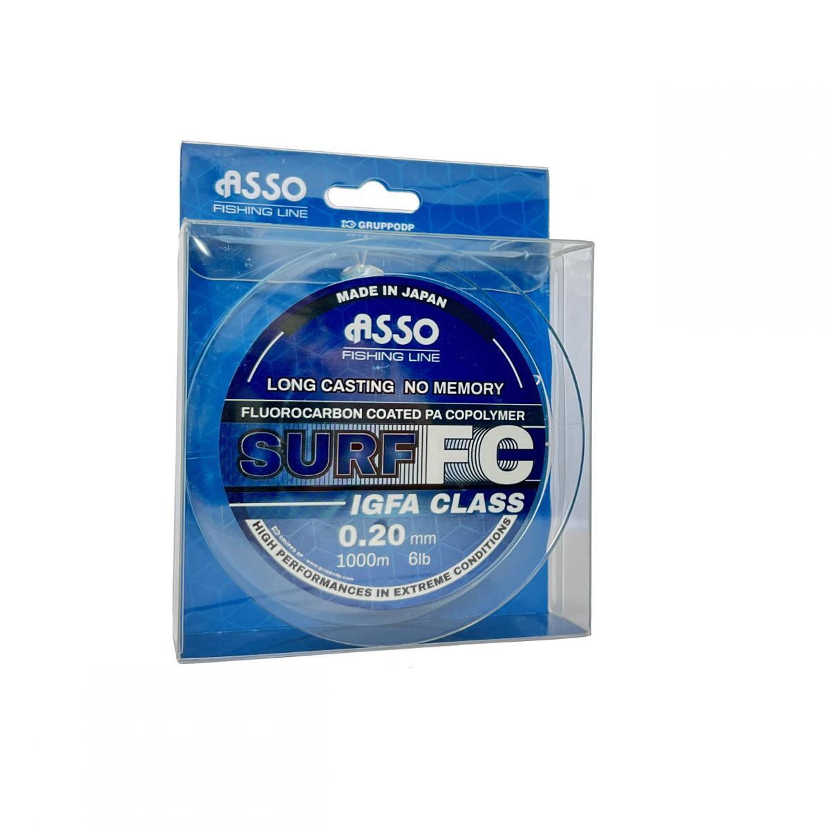 ASSO SURF FCARB.BEVONATTAL 0,20mm 1000M 2/3
